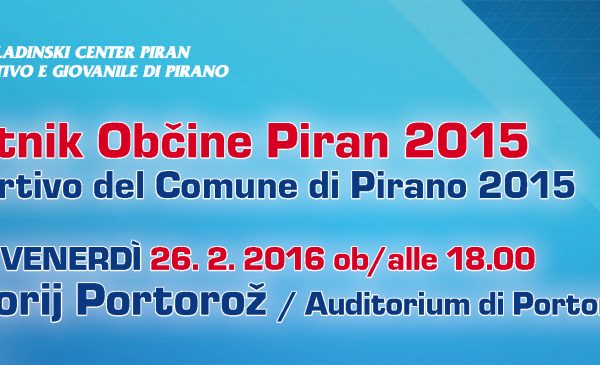 Sportnik leta 2015 Obcine Piran_26022016