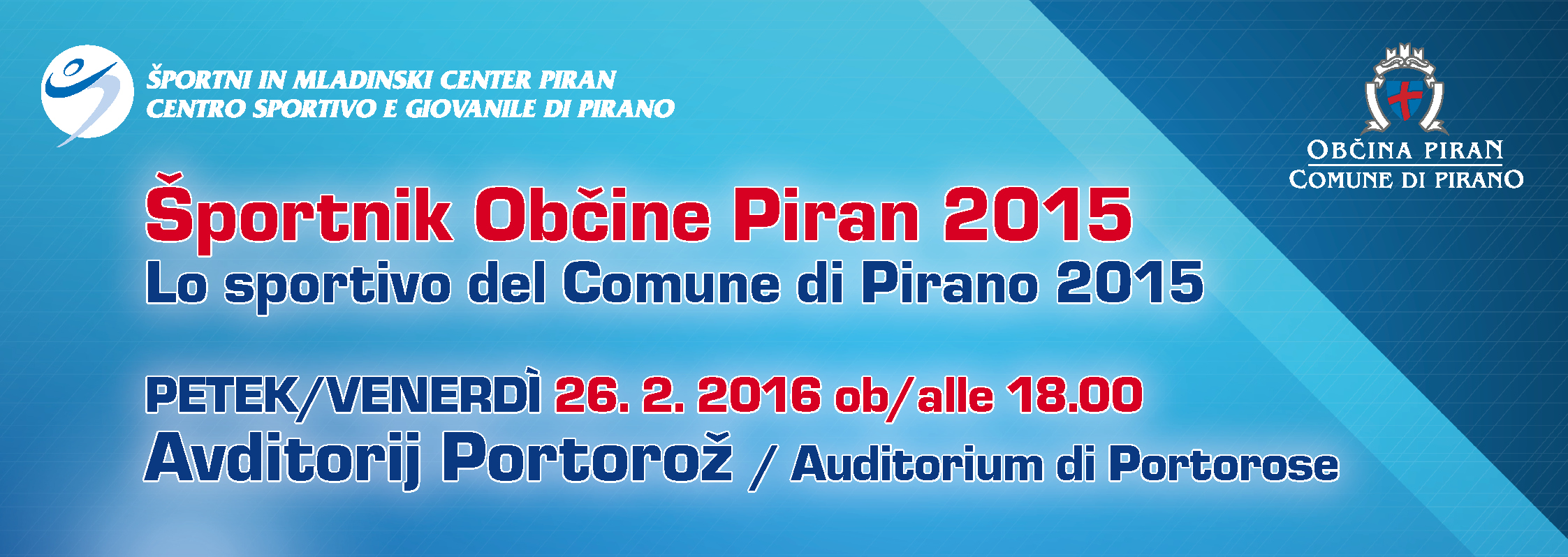 Sportnik leta 2015 Obcine Piran_26022016