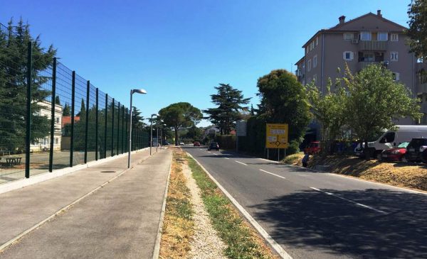 Prešernova cesta_merilnik hitrosti