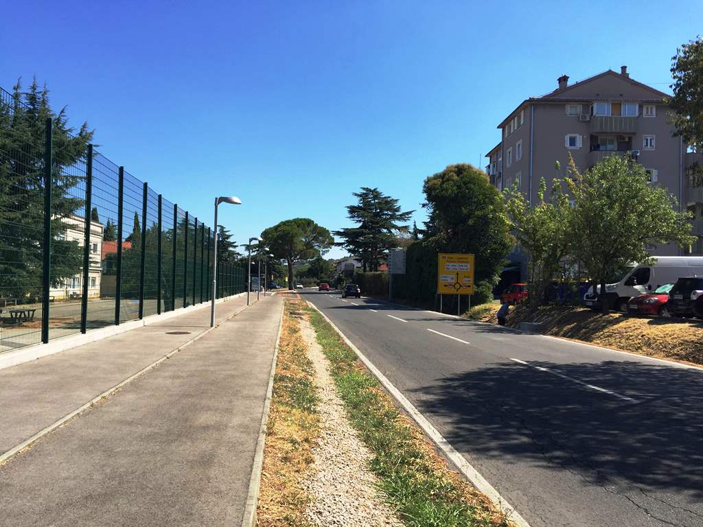 Prešernova cesta_merilnik hitrosti